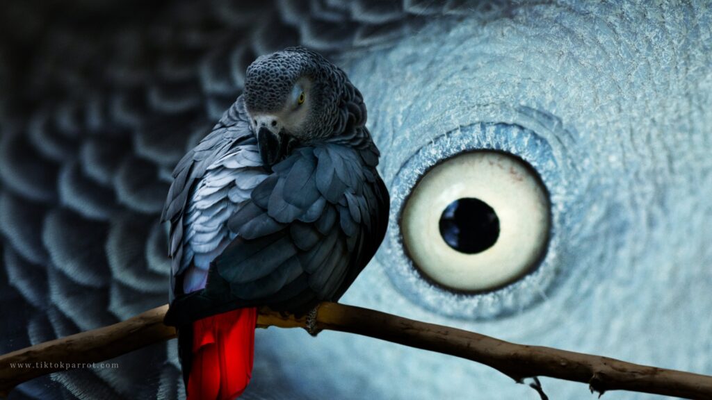 Do African Grey Parrots Dream?